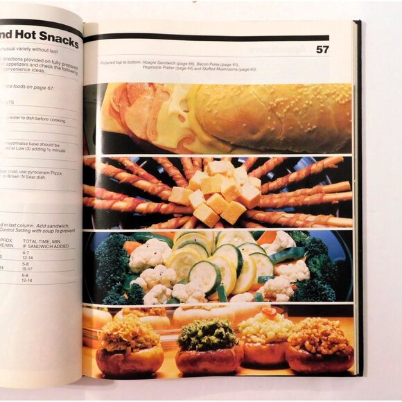 Microwave Guide and Cookbook Vintage 1982 HB Over 500 Pictures How to Techniques - Picture 5 of 6